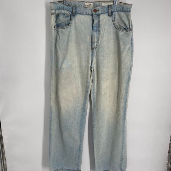 Pacsun Jeans Women’s 12 Loose Straight Cut Light Wash Coastal High Rise - Picture 1 of 8